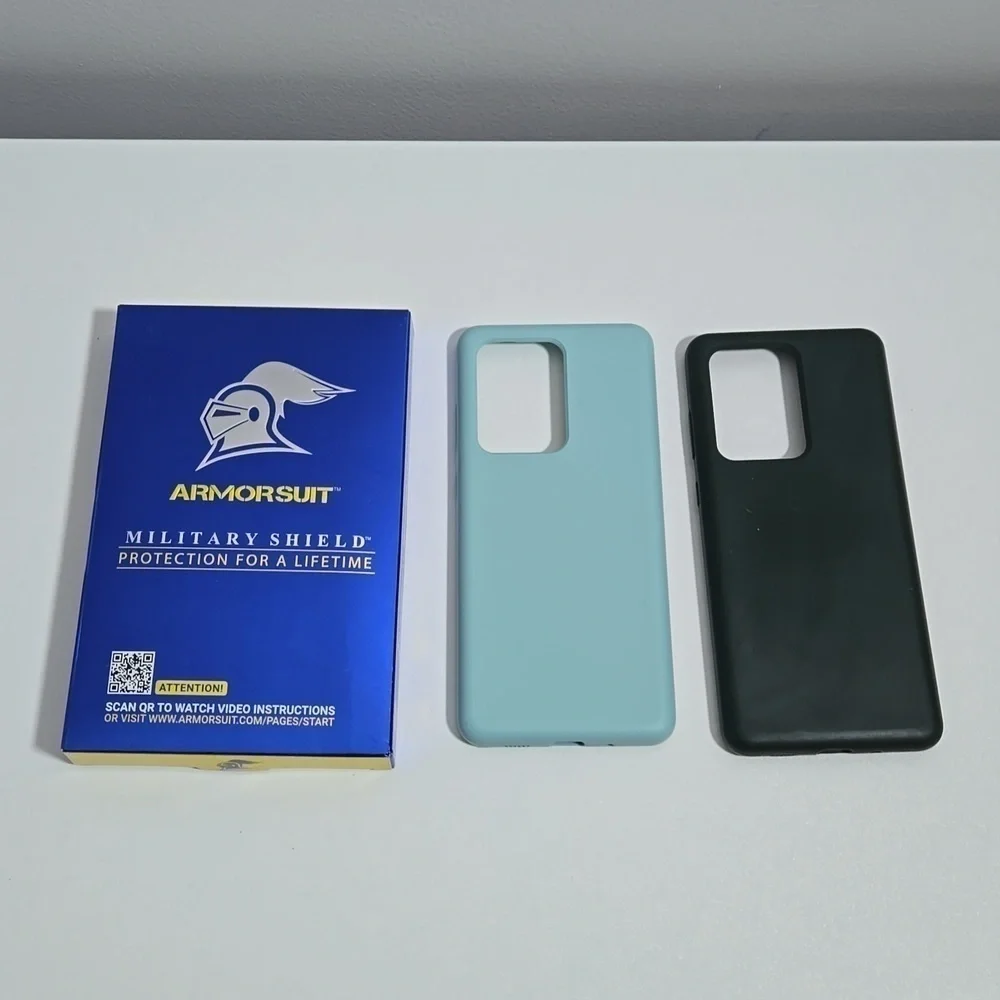 Samsung Galaxy S20 Ultra cases and screen protector